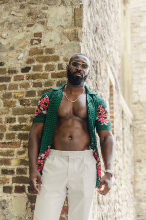 Boxy Floral Lace Shirt